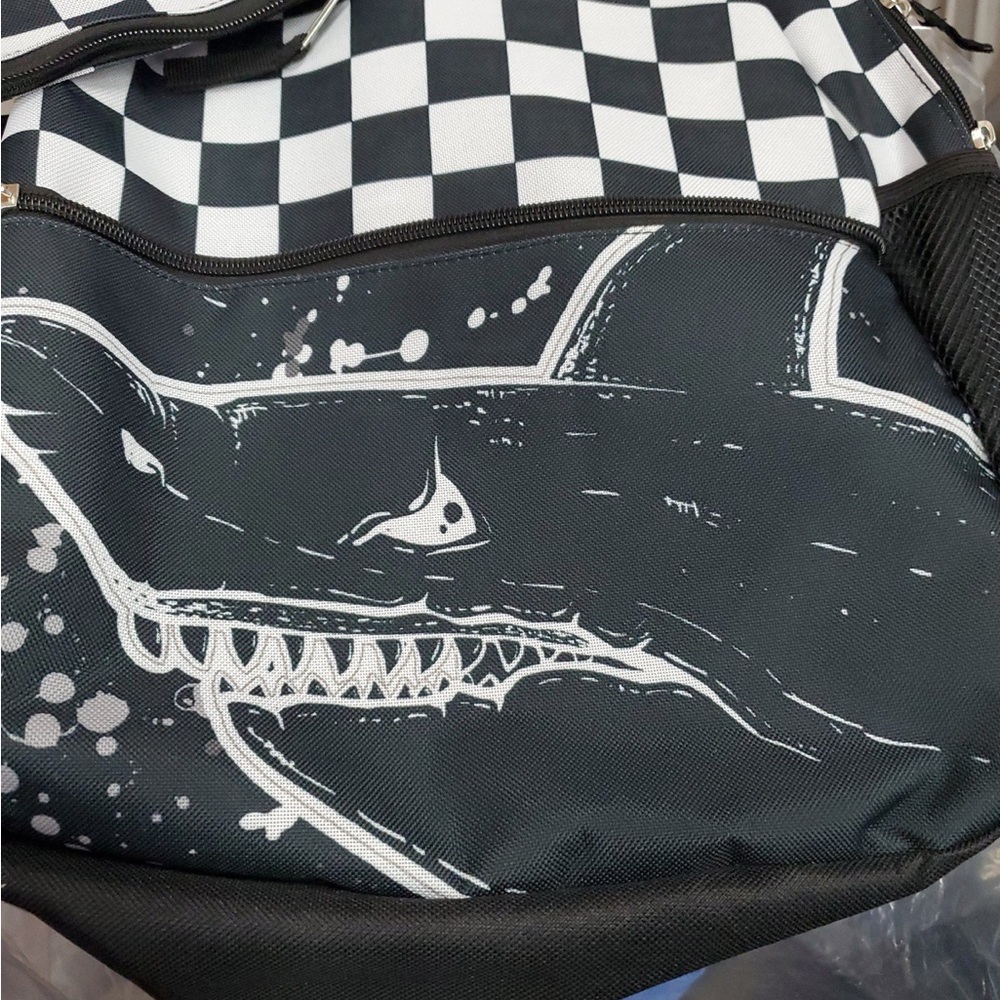 Checkered backpack set - Picture 5 of 5